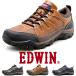 EDWIN sneakers men's waterproof trekking shoes low cut enduring slide . slide bottom PU leather leather stylish cord shoes Edwin edm9809