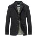  tailored jacket жакет блейзер хлопок бизнес casual 3. кнопка тонкий внешний верхняя одежда толстый защищающий от холода . способ осень-зима 