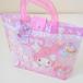  бесплатная доставка! Sanrio My Melody вставка есть пляж сумка женщина . винил бассейн сумка имя держатель имеется (064889)