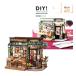 DIY..... миниатюра house Bistro 666419-DG167 японский язык инструкция имеется миниатюра house комплект конструктор модель здание интерьер Robotime