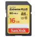  SanDisk SDHC карта памяти 16GB Class10 UHS-IExtreme PLUS SDSDXS-016G-JU3
