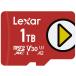 Lexar Play 1TB microSDXC UHS-I карта nintendo переключатель соответствует максимальный 150MB/ секундный считывание брать .(LMSPLAY001T-BNN