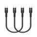 USB Type C кабель 0.5m (2 шт. комплект ) Popolier [PD соответствует 60W внезапный скорость зарядка ]Type C (USB C to USB C)