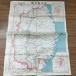 [ б/у ] Iwate префектура все map золотой . минут осмотр префектура map Taisho 11 год 1922 год 40 десять тысяч минут. 1 один . вода . запах есть 010266