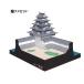  бумажное моделирование fa комплект японский название замок серии восстановление .. раз 2 статья замок 1/300 (46)