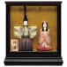  doll hinaningyo one preeminence compact stylish wood grain included parent . decoration E-11-5