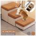�y�b�g�X�e�b�v 3�i ���ݑ� �܂肽���� ���p �K�i �� �L �y�b�g�X���[�v �h�b�O�X�e�b�v �y�b�g�p�K�i �V�j�A ���p�i ���^�� ����~�� ��e�ʎ��[�{�b�N�X����