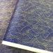  блестящий ..... японская бумага волна узор темно-синий синий большой размер . штамп примерно 63x 93cm