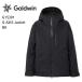 GOLDWIN goldwyn G15301 G-AXIS JACKET лыжи зимняя одежда средний хлопчатник жакет BK мужской женский водонепроницаемый водоотталкивающий 26-27