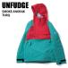 UNFUDGE Anne faji одежда SMOKE ANORAK 23-24 TURQ мужской жакет сноуборд тянуть over 