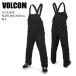 VOLCOM Volcom G1352408 ROAN BIB OVERALL BLK 23-24 панель одежда мужской брюки bib сноуборд 