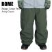 ROME ROME BAGGY CARGO PANTS ARMY GREEN 24-25 одежда мужской брюки сноуборд 