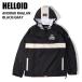 HELLOID ад Lloyd одежда 22HEL-08 ANORAK RAGLAN 22-23 BLACK/GRAY мужской жакет сноуборд свет одежда тянуть over 