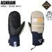 ASHRAMashu Ram ASRM25W05 ARMAarumaBEIGE/NAVY сноуборд перчатка Gore-Tex ashu Ram перчатка рукавица сноуборд . покупка 