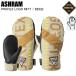 ASHRAMashu Ram ASRM25W12 PROFILE LOGO MITT Pro файл Logo рукавица BEIGE сноуборд перчатка Gore-Tex рукавица . покупка 