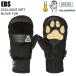 EBSe винт 4600019 EXCLUSIVE MITT эксклюзивный mitoBLACK FUR сноуборд перчатка перчатки рукавица EBS перчатка 