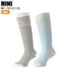 MINE мой nMP-724 2 пара комплект LONG JUNIOR SOCKS GY/BL Junior носки ребенок носки снежные игры лыжи сноуборд 
