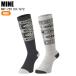 MINE мой nMP-725 2 пара комплект LONG JUNIOR SOCKS CH/GY2 Junior носки ребенок носки снежные игры лыжи сноуборд 