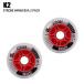 ke- two роликовые коньки Wheel K2 STROBE 84MM/85A 2 PACK L стробоскоп для замены светится Wheel 23-24. покупка 