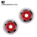ke- two роликовые коньки Wheel K2 STROBE 90MM/85A 2 PACK L стробоскоп для замены светится Wheel 23-24. покупка 