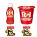 R1 R-1 Meiji Pro bio йогурт 12 шт & напиток 1 2 шт ( 24 шт. комплект ) здоровье эффект . кислота . напиток модель 