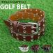 Golf ремень мужской Golf одежда свободный размер двойной булавка аксессуары мелкие вещи белый черный чёрный 