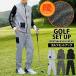  Golf одежда мужской верх и низ выставить GIORNO SEVEN Giorno seven обратная сторона ворсистый вязаный флис Golf брюки Zip выше лучший осень-зима 