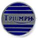 �ȥ饤����� �ӥ�ơ��� ���� �ԥ�Хå� Triumph Vintage Logo Pin �Ѽ� ñ�� �Х��� �Х����� UK Biker Cafe Racer Caferacer