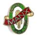 륪֥ޥ ޥ󥯥 ץ 1989 ԥХå Isle of Man Manx Grand Prix Pin ޥ 졼 Х Vintage UK Biker
