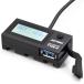 USB источник питания &amp; вольтметр USB QC3.0 соответствует 18W iPhone/Android соответствует i- плюс charger DAYTONA Daytona 16077