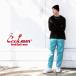 COOKMAN Cook man Chef Pants Turquoise Blueshef брюки вельвет бирюзовый голубой длинный 231-03811