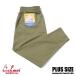COOKMAN Cook man Chef Pants Olive Green Plus Sizeshef брюки оливковый плюс размер длинный 231-32878 большой размер XXL|XXXL