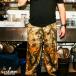 COOKMAN Cook man Chef Pants Semiwide Timber Camoshef брюки Semi-wide tin балка утка длинный 231-61809