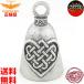  американский производства ga-ti Anne bell CELTIC HEARTkerutik Heart [ амулет *. исключая .* Biker GUARDIAN BELL] Celt. сердце -made in USA- транспорт безопасность Biker bell 