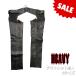 [ outlet! бесплатная доставка!]HEAVY( heavy ) телячья кожа Harley Biker кожа chaps черный - размер S