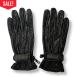  бесплатная доставка [ распродажа! outlet!]BLACK BRAND перфорирование перчатка летний ( черный ) натуральная кожа l размер :M