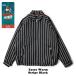 COOKMAN/ Cook man Delivery жакет extra теплый с хлопком Delivery Jacket EX Warm Stripe Black( унисекс ) полоса черный 