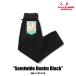 COOKMAN/ Cook man shef брюки Semi-wide Chef Pants Semiwide [Denim Black]( унисекс ) Denim черный 