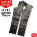[ outlet! бесплатная доставка!]EEZAN телячья кожа кожа chaps l черный l размер :3XL