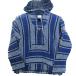 [1 пункт только!]MEXICO Mexico производства BAJA HOODY Baja f-ti[A]S размер meki олень n Parker пончо этнический chi машина no