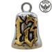 [ бесплатная доставка!] Biker bell Lucky 13 GOLDl амулет *. исключая .* Biker * gremlin bell *ga-ti Anne bell 