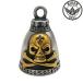 [ бесплатная доставка!] Biker bell Crossbones Skull GOLD l амулет *. исключая .* Biker * gremlin bell *ga-ti Anne bell 