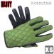 HEAVY HGGP-05S-AG размер XS( Army зеленый ) diamond стежок гора кожа ягненка простой перчатка смартфон Touch соответствует Cross Cub цвет 