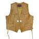 HEAVY масло кожа лучший язык (36 дюймовый )VEST (HVO-01T) мужской 