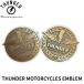 THUNDER MOTORCYCLES эмблема 2 шт. комплект Thunder мотоцикл 