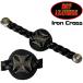 [HOTLEATHERS] hot кожа плетеный вверх лучший ek stain da-[Iron Cross] iron cross кнопка-застежка тип 