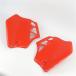 *CR250 '83 DC пластик s боковой защита красный выставленный товар (PLS391654)