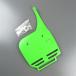 *KX60/'84-'04 UFO передний номерная табличка / номерная табличка зеленый выставленный товар (UF-2742-026)