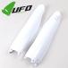 * exhibition goods YZ125/250 YZ250F/450F UFO front fork slider / guard white inspection / cowl / exterior (UF-3896-046)