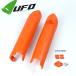 * exhibition goods KTM SX/SXF/EXC/EXCF UFO front fork slider / guard orange inspection / cowl / exterior (UF-4002-127)